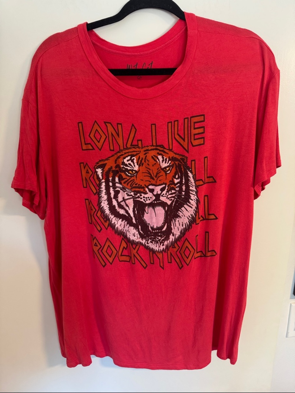 long live rock and roll shirt womens xl